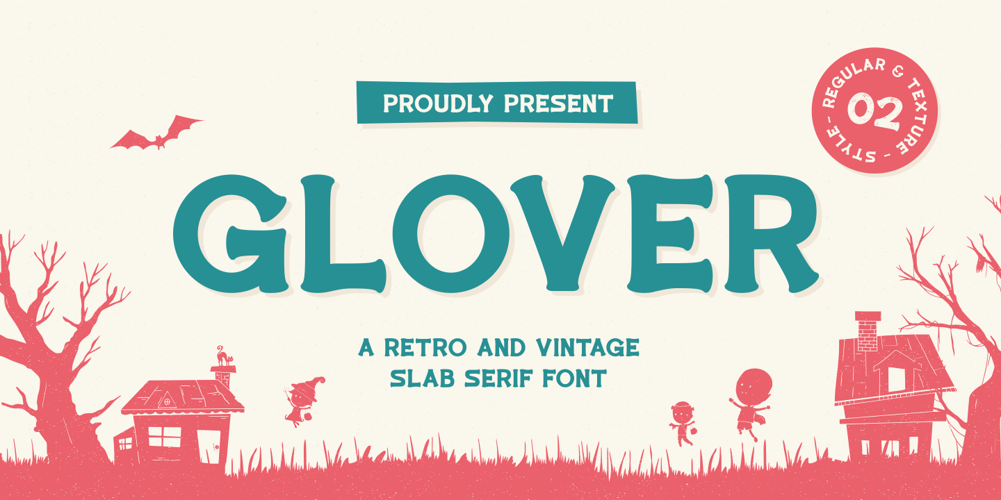 Example font Glover #1